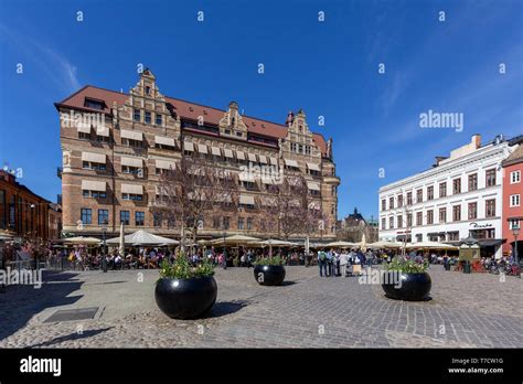 Little Square in Malmo, Sweden Stock Photo - Alamy