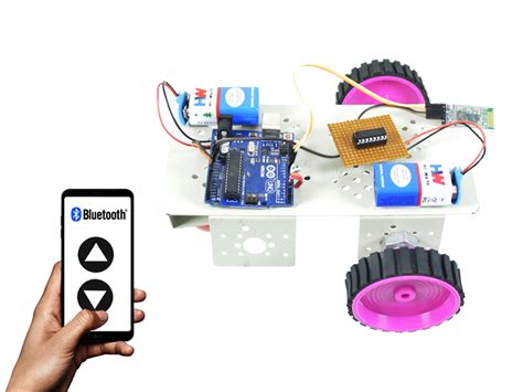 Bluetooth Based Robot Control Using Arduino