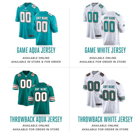 Jerseys | Miami Dolphins - dolphins.com