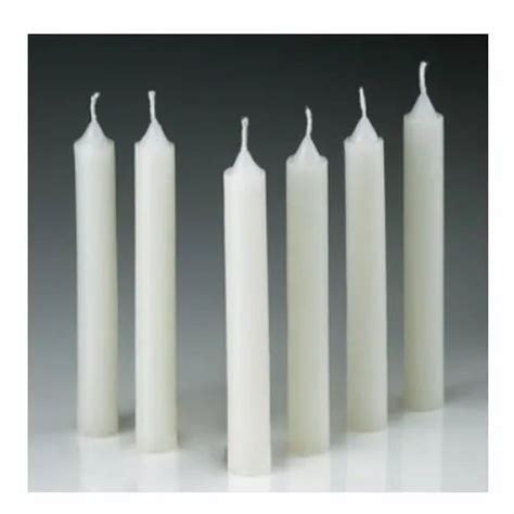 White Round Paraffin Wax Handmade Candles, Packaging Type: Box at Rs ...