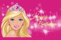 Barbie Birthday Banner Template | PosterMyWall