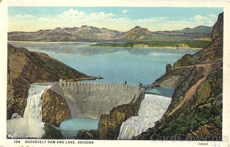 Roosevelt Dam And Lake Arizona