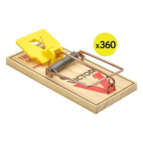 Case of Easy Set® Mouse Traps | Bulk Wooden Traps