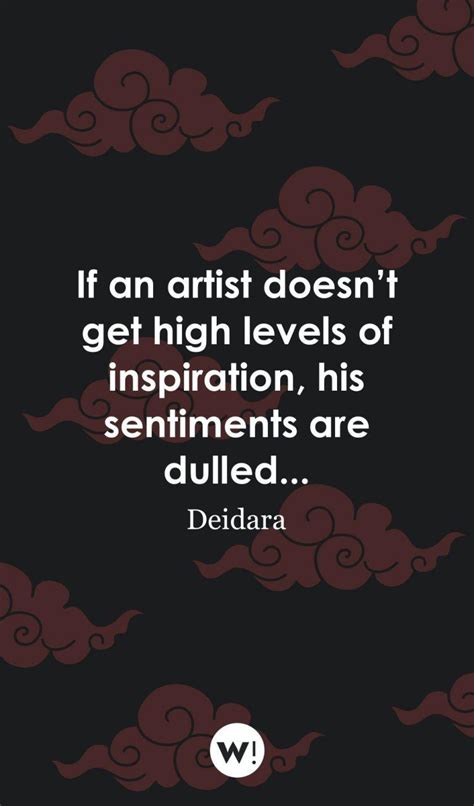 30 Awesome Deidara Quotes from Naruto (by the Akatsuki artist)