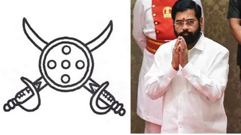 Eknath Shinde party symbol: Shiv Sena faction led by Maharashtra CM gets 'two swords and shield ...