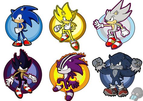 Sonic Forms by xRubiMalonex on DeviantArt