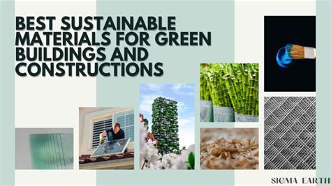 Best Sustainable Materials For Green Buildings And Constructions ...