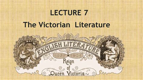 The Victorian Literature - презентация онлайн