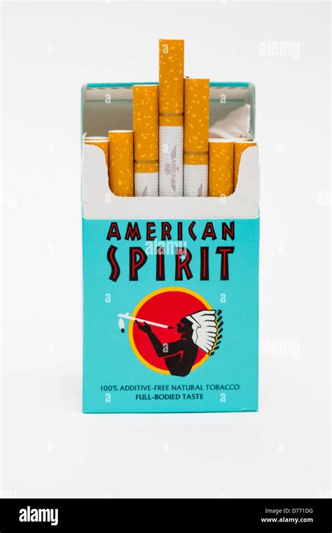 A pack of American Spirit cigarettes Stock Photo - Alamy