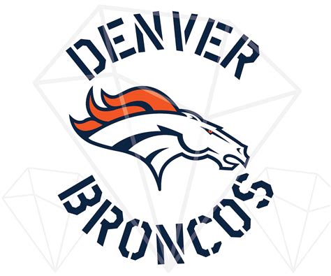 Denver Broncos SVG PNG bundle/ Repeat pattern cricut | Etsy