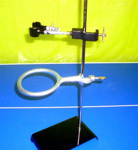 Lab Ring Stand and burette clamp and ring clamp