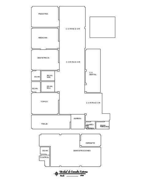 the floor plan for an office building