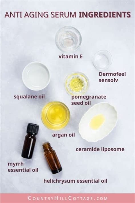 DIY Anti-Aging Serum For Beautiful Skin