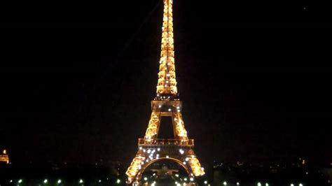 Eiffel Tower At Night With Stars