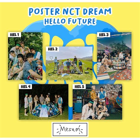 Jual Poster NCT Dream Hello Future Repackage Album " HELLO Ver ...