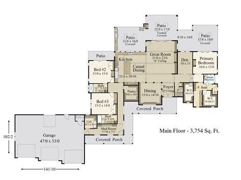 Bonanza Ponderosa Ranch House Floor Plan | Review Home Co