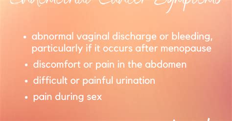 Warning Signs of Endometrial Cancer » Professor Andreas Obermair