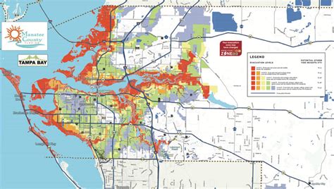 Manatee County Evacuation Zones 2022 Map - World Map