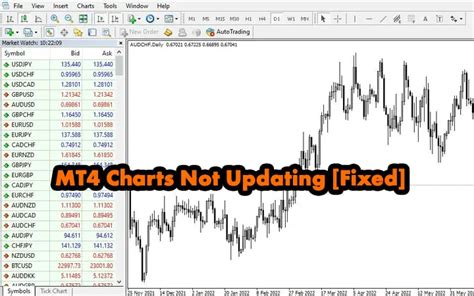 MT4 Charts Not Updating [Fixed] - Forex Admin