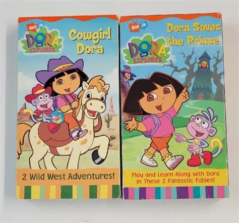 Dora The Explorer Dora Saves The Prince Vhs Tape Nick Jr Tested Eur ...