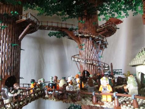 Fan Builds Huge 1m Tall Star Wars Ewok Village | Kotaku Australia