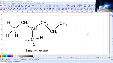 APSC132 - Special lecture - Using Chemsketch - YouTube