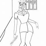 Horror Coloring Page silent Hill Versions The Nurse  Etsy sketch template