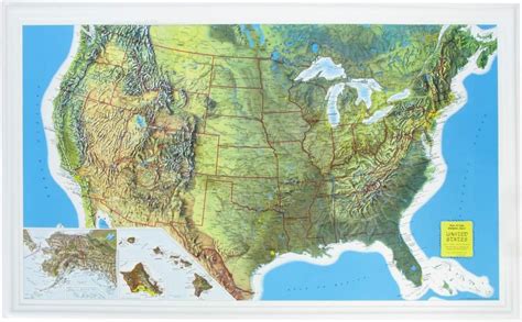 Topographical Map Of The United States Map Of The World | Images and ...