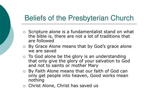 PPT - Presbyterian Church PowerPoint Presentation - ID:6526425