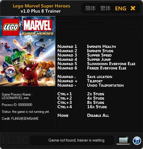 Cheat codes lego marvel super heroes - dopba