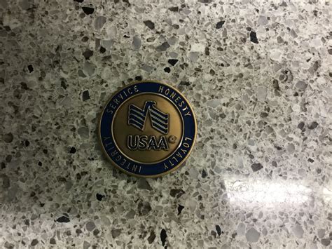 USSA 40 Years Membership Loyalty,Integrity Service,Honesty Challenge Coin