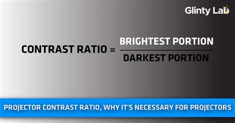 All About Projector Contrast Ratio - Why It's Necessary?