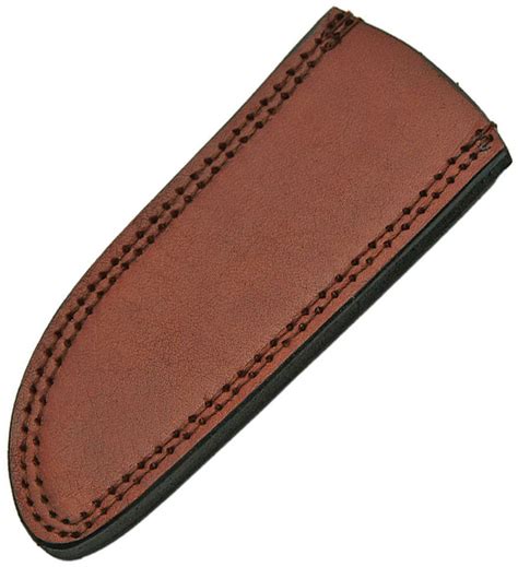 PA660709 Pakistan Leather Knife Sheath Drop Point