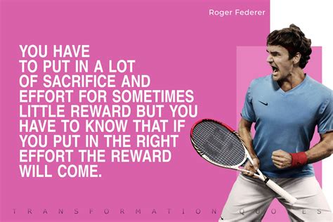 10 Roger Federer Quotes That Will Inspire You | TransformationQuotes