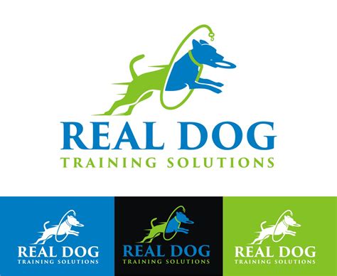 Bold, Playful, Dog Training Logo Design for REAL DOG TRAINING SOLUTIONS ...