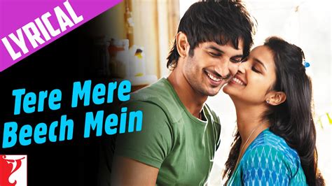 Lyrical | Tere Mere Beech Mein | Song with Lyrics | Shuddh Desi Romance | Sachin-Jigar,Jaideep ...