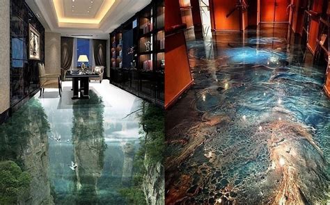 3D Illusion On Floor - deep cool