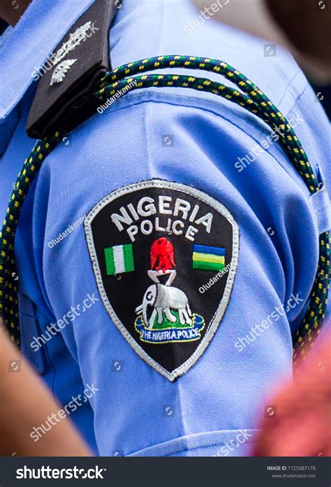 Badge Nigeria Police Force Stock Photo 1725087178 | Shutterstock