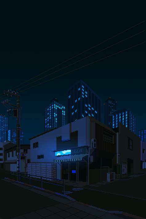 Anime City Wallpaper 1440P / Man-on-Mountain-City-Night-Galaxy-View-Stars-iPhone - Zane Shea