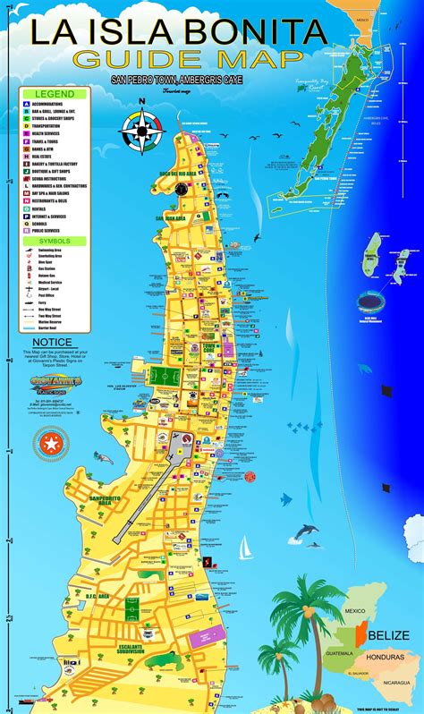 San Pedro Map with Subdivisions