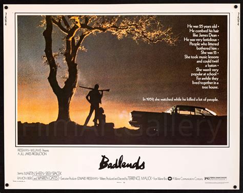 Badlands Movie Poster 1973 Half Sheet (22x28)