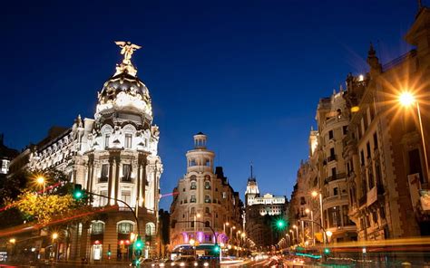 Madrid, Spain Cityscape, architecture, madrid, buildings, cityscapes, spain, HD wallpaper | Peakpx