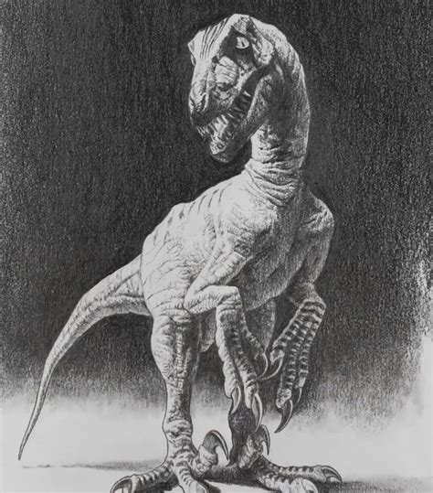 Jurassic Park Concept Art - Deinonychus/Raptor by IndominusRex on ...