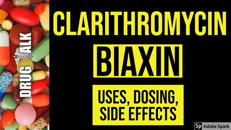 Clarithromycin (Biaxin) - Uses, Dosing, Side Effects - YouTube