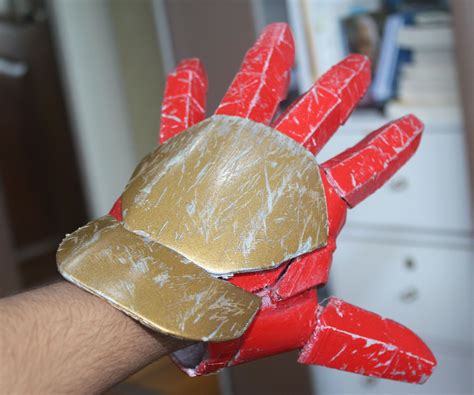 Realistic MK 42 Iron Man Glove 3D Printed With Weathering : 3 Steps - Instructables