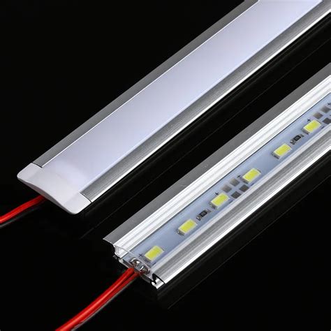 10pcs LED Bar Light AC220V High Brightness LED Tube 50cm 72LEDs 2835 LED Rigid Strip Energy ...