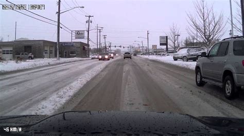 Iowa First Winter snow 2012 in Iowa City Part 3 - YouTube