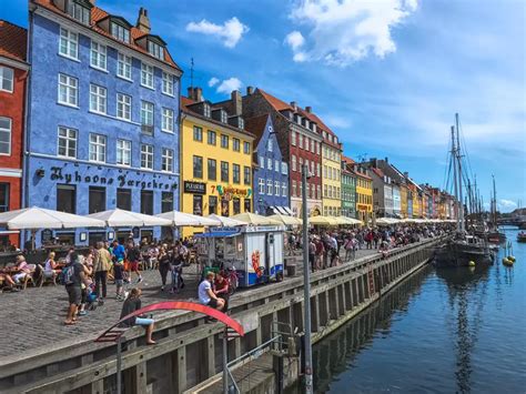 Nyhavn Waterfront in Copenhagen, Denmark - From Port to Party Town