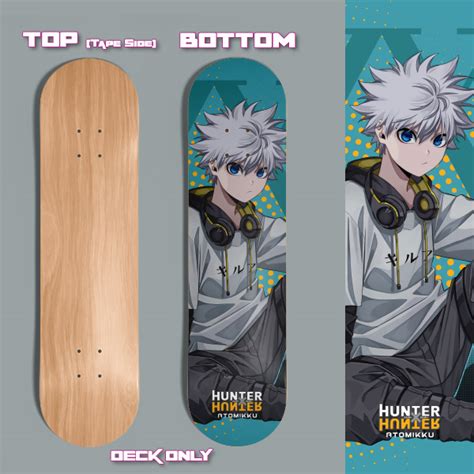 Killua Hunter X Hunter Skateboard – Atomikku