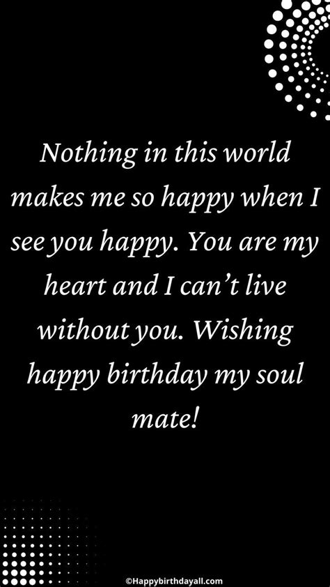 100+ Heart Touching Birthday Wishes for Soulmate | Birthday quotes ...